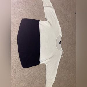 Cozy waffle knit sweater